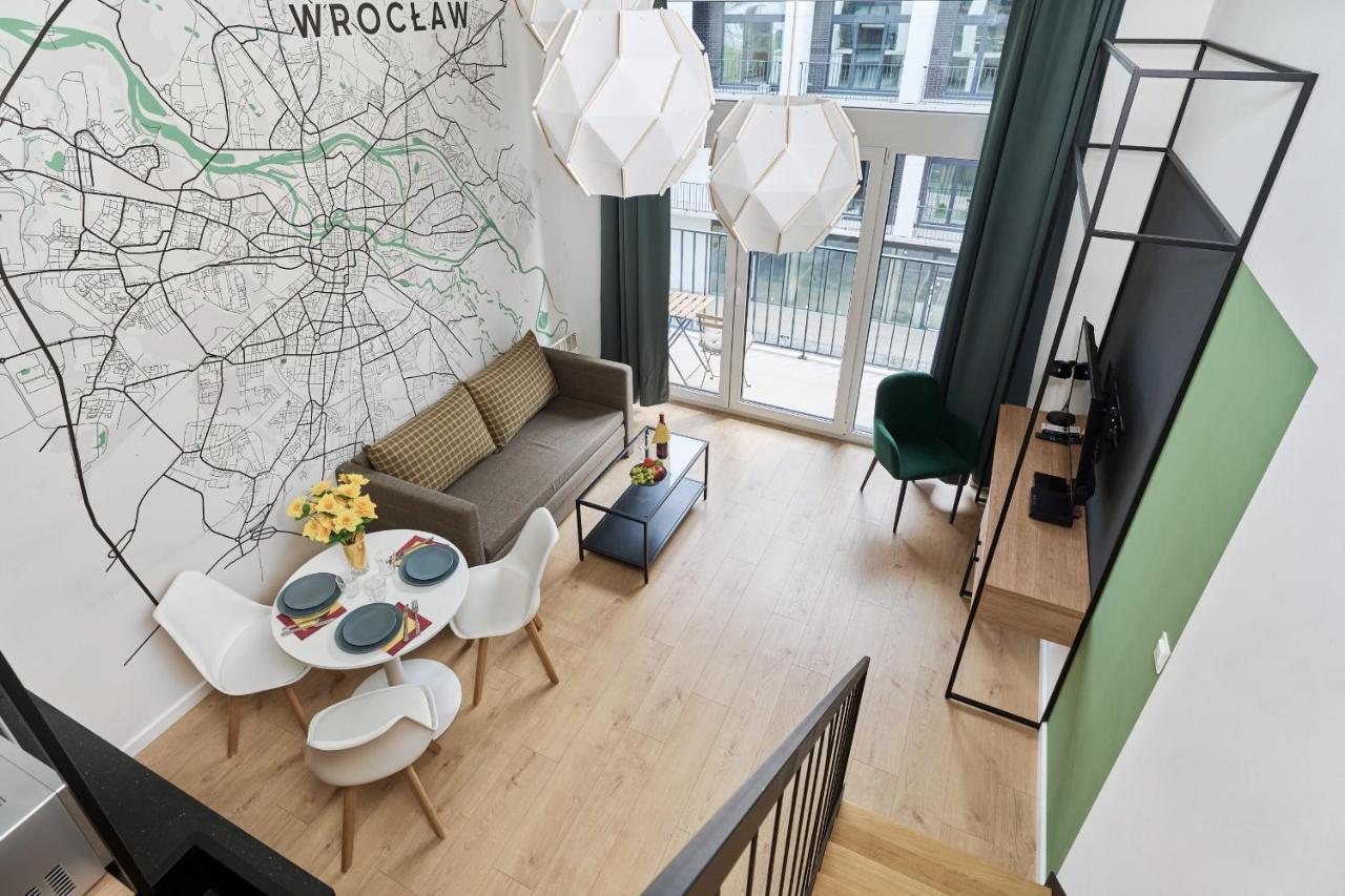 Mezzanine Studio Apartments Zarembowicza Wroclaw Airport By Renters Экстерьер фото