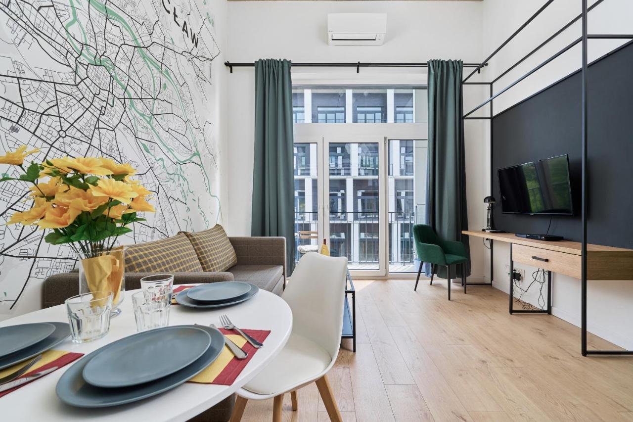 Mezzanine Studio Apartments Zarembowicza Wroclaw Airport By Renters Экстерьер фото