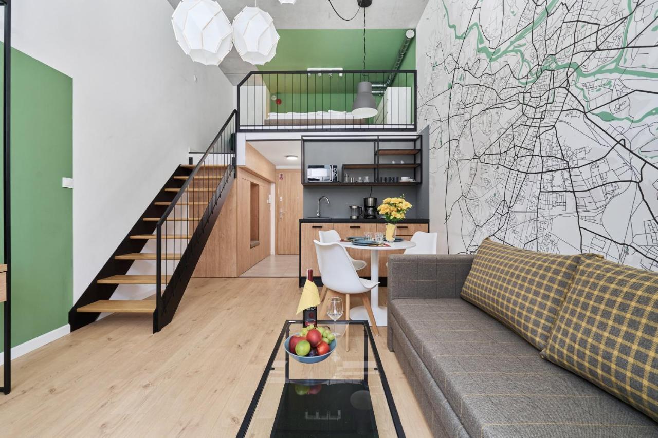 Mezzanine Studio Apartments Zarembowicza Wroclaw Airport By Renters Экстерьер фото