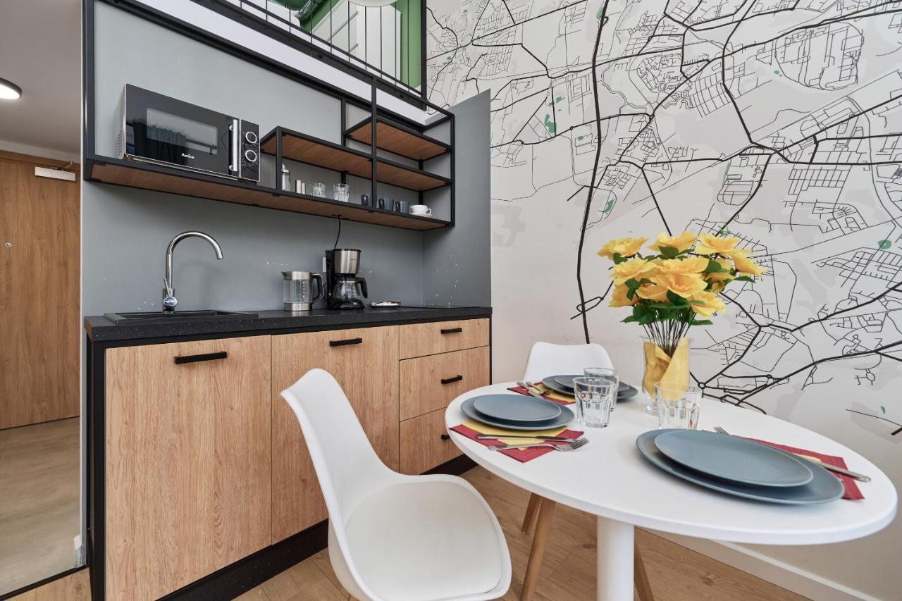 Mezzanine Studio Apartments Zarembowicza Wroclaw Airport By Renters Экстерьер фото