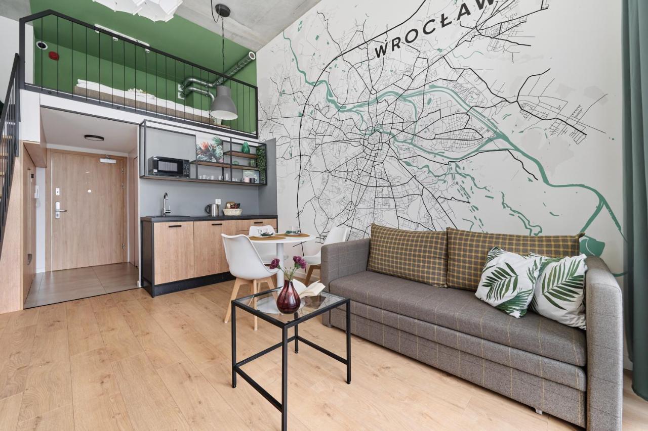 Mezzanine Studio Apartments Zarembowicza Wroclaw Airport By Renters Экстерьер фото
