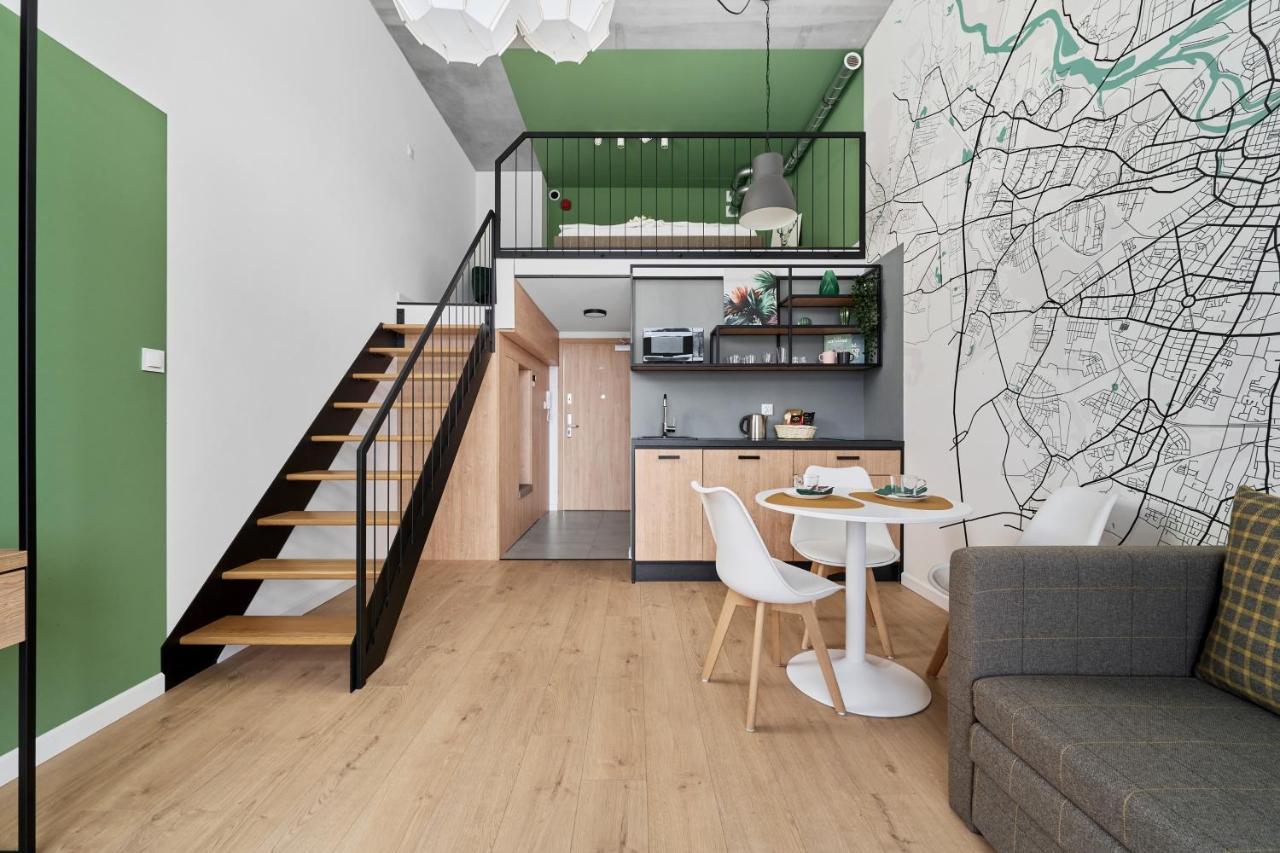Mezzanine Studio Apartments Zarembowicza Wroclaw Airport By Renters Экстерьер фото