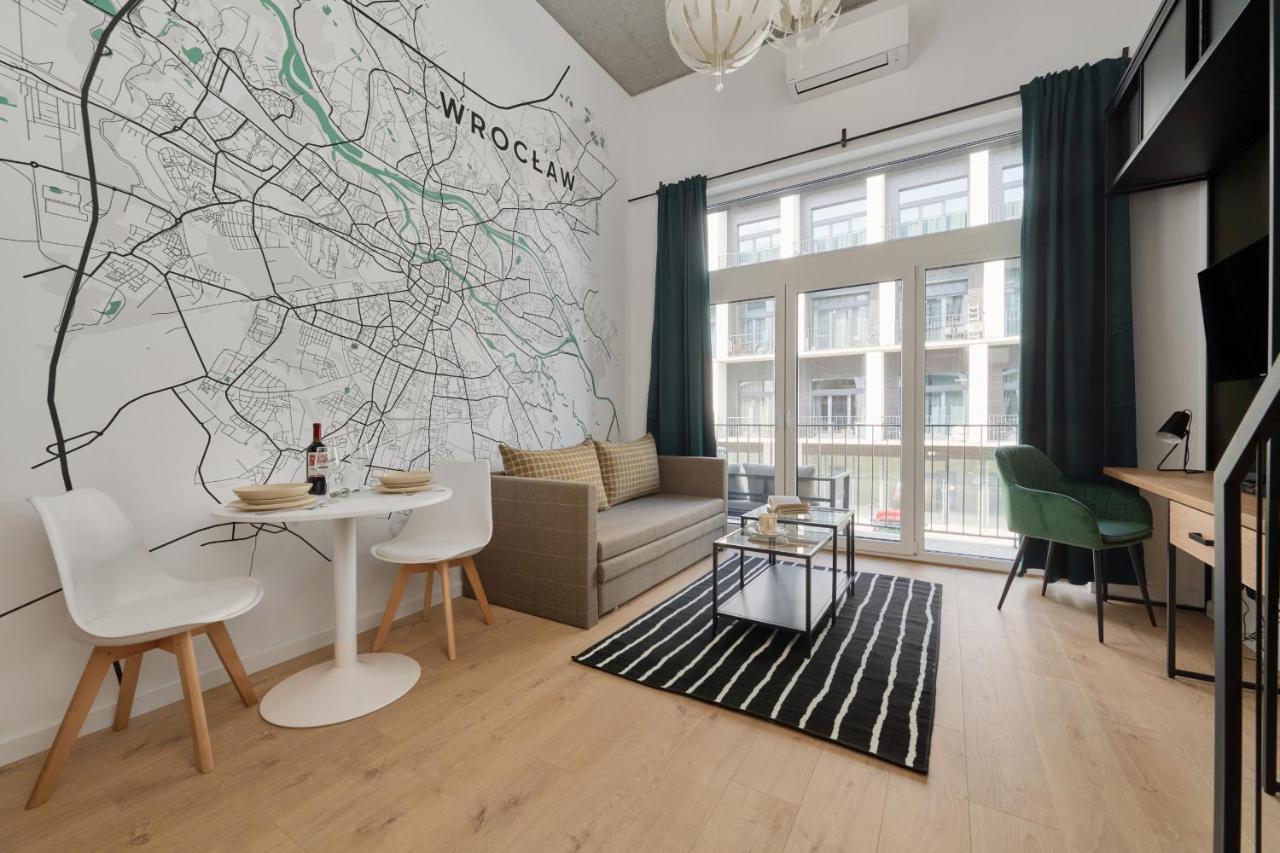 Mezzanine Studio Apartments Zarembowicza Wroclaw Airport By Renters Экстерьер фото