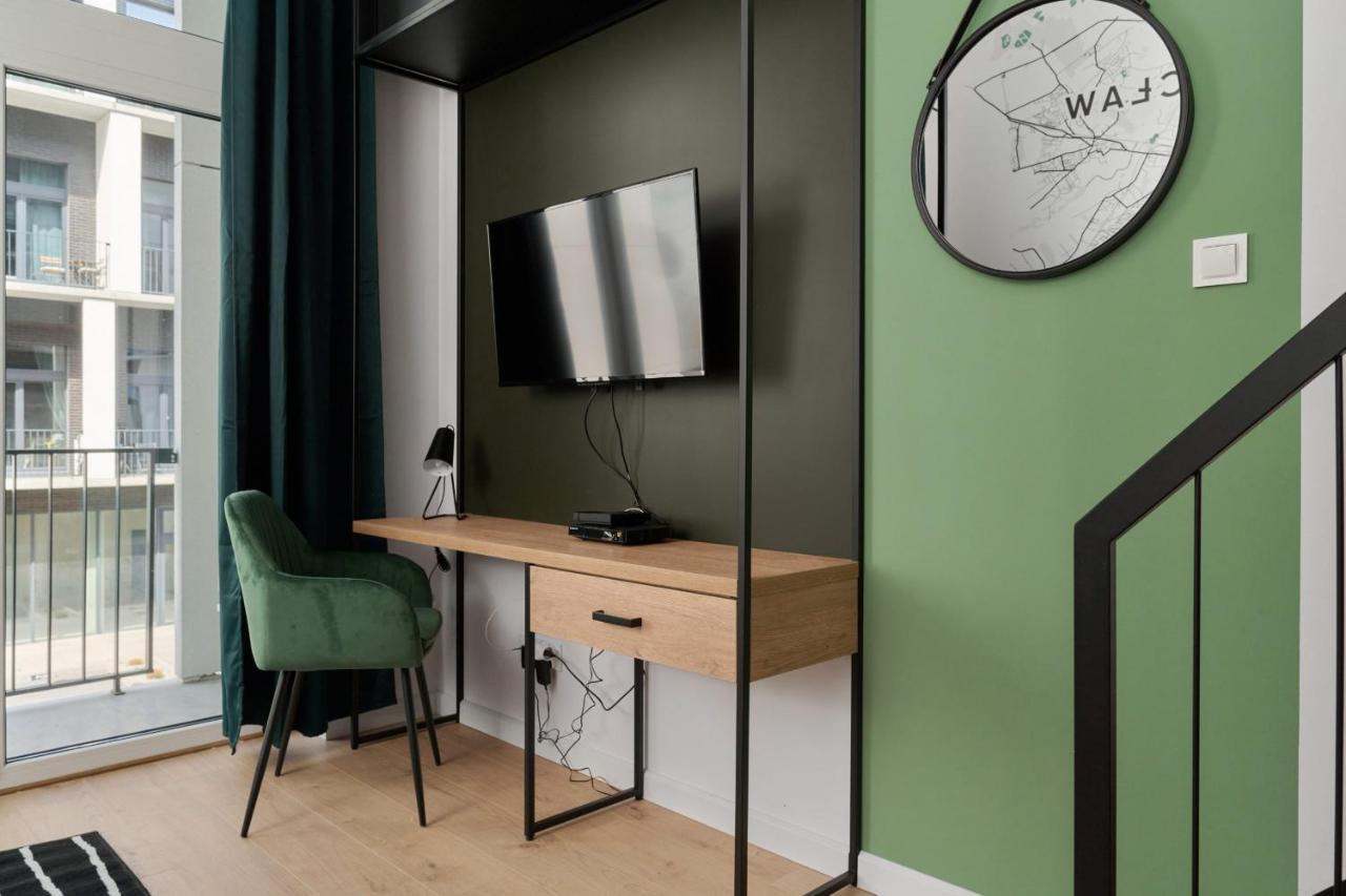 Mezzanine Studio Apartments Zarembowicza Wroclaw Airport By Renters Экстерьер фото