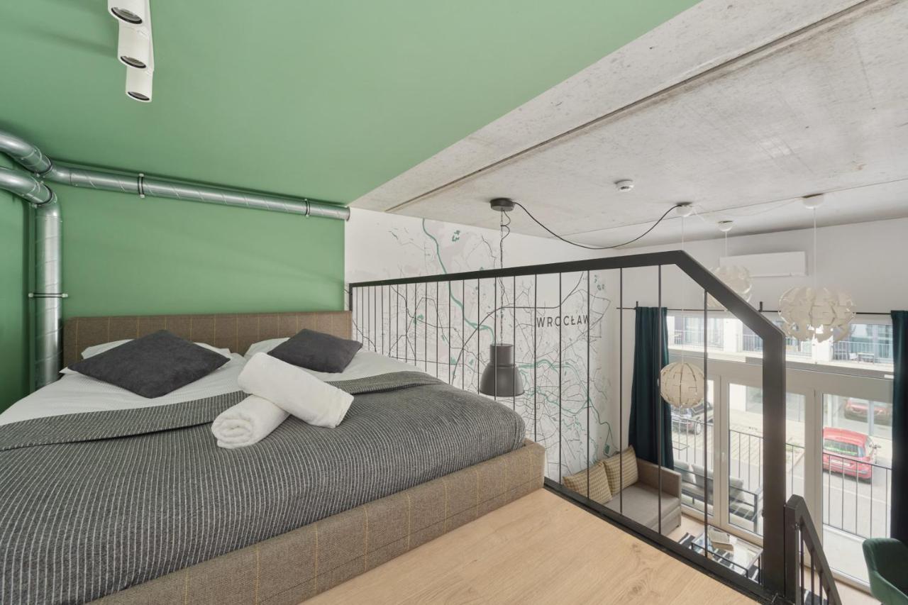 Mezzanine Studio Apartments Zarembowicza Wroclaw Airport By Renters Экстерьер фото