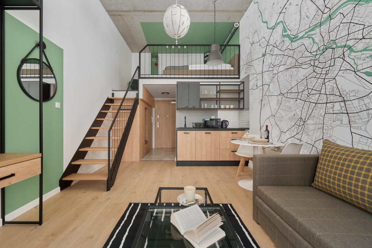 Mezzanine Studio Apartments Zarembowicza Wroclaw Airport By Renters Экстерьер фото